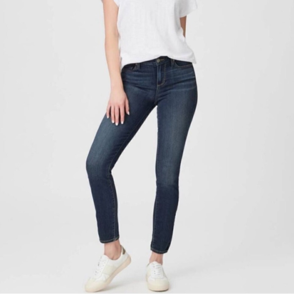 Paige Verdugo Dark Wash Ankle Jeans